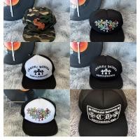 ราคา Chrome Hearts Hat Cross Sanskrit Letter Baseball Cap Sun Hat (27993126233)