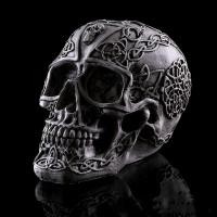ราคา JAPAN โมเดล หัวกะโหลก สุดโหด วัสดุ เรซิ่น Skull กะโหลกผี ฮาโลวีน Halloween โครงกระดูก (729413117)