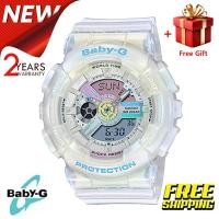ราคา （สิงค้าขายดี）นาฬิกาข้อมือผู้หญิง BABY-G รุ่น BA-110PL-7A2 สายเรซิน รับประกัน 1 ปี (28808627984)