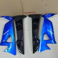 ราคา บังลมนอกสีดำ เวฟ100 s บังลมใน wave 100s u box สีน้ำเงิน(4ชิ้น) (14900787355)