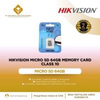 ราคา เมมโมรี่การ์ด HIKVISION Micro SD 64GB Class 10 (44324738904)