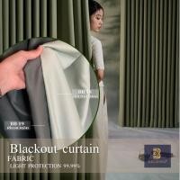 ราคา ผ้าม่านหน้าต่าง ผ้าม่านประตู สีเขียวพาสเทล ม่านสีเขียว ผ้าม่านลดความร้อน (26080868487)