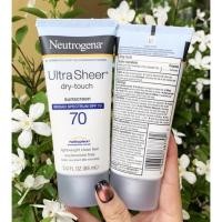 ราคา กันแดดNeutrogena Ultra Sheer Dry-Touch Sunscreen SPF 70+ (6091715380)