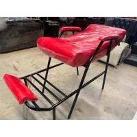 ราคา เตียงสระพร้อมอ่าง หนังสีแดงสด เตียงสระผม เตียงสระราคาถูก (55750086859)