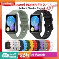 ราคา พร้อมส่ง สาย Huawei Watch Fit 2 สายซิลิโคนสำหรับ huawei watch fit2 active huawei watch fit2 classic / Elegant (24770773147)