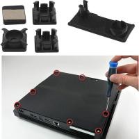 ราคา 9 ชิ้น/เซ็ตยางฟุตสกรูฝาครอบสําหรับ Playstation 3 PS3 Slim คอนโซลระบบ (40926331775)