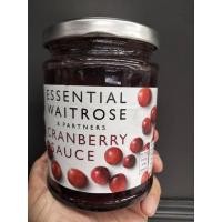 ราคา Waitrose Essential Cranberry sauce ซอส รสแครนเบอร์รี เวทโทรส เอสเซนเซี่ยว 305 กรัม ราคาพิเศษ (16885577435)