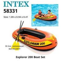 ราคา INTEX 58331 Explorer 200 Boat Set เรือยางเป่าลม พร้อมพายและที่สูบลม รุ่นใหม่ !! (6283286124)