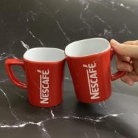 ราคา Nescafe Red Mug แก้วมัค แก้วกาแฟแดง เซรามิคเนื้อดี (14044128183)