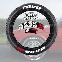 ราคา Toyo R888R สติกเกอร์ยางรถยนต์รถจักรยานยนต์ดัดแปลงสติกเกอร์ตัวอักษรอุปกรณ์ตกแต่งภายในรถยนต์สําหรับ BMW Benz Audi VW Toyota Honda (43528425841)
