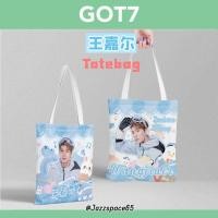 ราคา ถุงผ้า Jackson GOT7 พิมพ์ลาย กระเป๋าผ้า Tote bag [พร้อมส่ง] (17779164276)