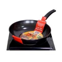 ราคา กระทะเหล็ก กระทะเคลือบ กันสนิม เคลือบ non-stick ทรงลึก ขนาด 32 cm. (9917784636)
