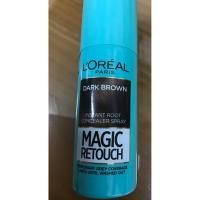ราคา Loreal Paris Magic Retouch Spray 75ml สี Dark Brown และ Black (946990025)