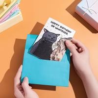 ราคา การ์ดอวยพร วันเกิด Happy Birthday Or Whatever ลายแมว การ์ดมุกตลก | การ์ดวันเกิด Funny sarcastic birthday greeting card (19430191548)