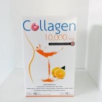 ราคา Donut Collagen 10000 mg โดนัท คอลลาเจน 10000 มก. รสส้ม (10 ซอง/กล่อง) (222554134)