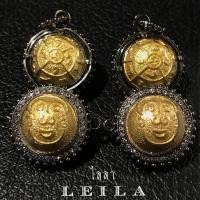 ราคา ปรอทกรอ ใจกลางวัง (ปรอทกรอ รุ่นแม่ทัพ) เนื้อทองสุก ล้อมพลอย (ราคา 9,990) หลวงปู่ครูบาพ่อศรี วัดบ้านเป้า จ.ลำปาง ไลลาแท้ (3107711305)