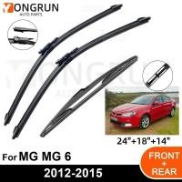 ราคา 3PCS รถ Wiper สําหรับ MG MG 6 2012-2015 ด้านหน้าด้านหลังกระจกกระจกใบปัดน้ําฝนยางอุปกรณ์เสริม (51604982556)