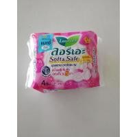 ราคา ลอรีเอะ ซอฟท์ แอนด์ เซฟ กลางวัน มีปีก 4ชิ้น ( 3ห่อ) (14340854872)