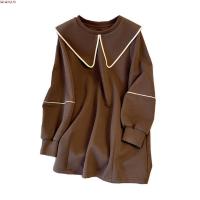 ราคา Plus size เสื้อผ้าสาวอวบ❤ เดรสสาวอวบอ้วน ไซส์ใหญ่ ผู้หญิง ทรงหลวม แขนยาว คอบัว ฤดูใบไม้ร่วง สไตล์เกาหลีแฟชั่น (49353867204)