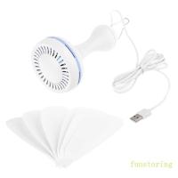 ราคา FUN พัดลมเพดานแบบพกพา Mini USB เต็นท์พัดลมสําหรับตั้งแคมป์กลางแจ้งแขวน Gazebo เต็นท์ (45502593631)