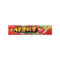 ราคา [ของแท้] 새콤달콤딸기 Crown Strawberry Chewing Candy (ลูกอมกลิ่นสตรอเบอร์รี่) 29g (28779757444)