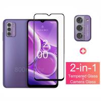 ราคา สําหรับ Nokia G42 5G กระจกนิรภัยสําหรับ Nokia G42 G22 C300 G310 G42 C200 C21 C30 C31 C32 C22 C12 Pro C20 C21 Plus ป้องกันหน้าจอฟิล์มแก้วและกล้อง Protector (22963118177)