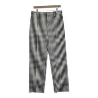 ราคา Burberry Pants Black White Mens Plaid Direct from Japan Secondhand (29603425579)
