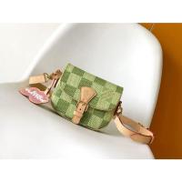 ราคา LOUIS VUITTON x Tyler Montsouris กระเป๋าหนังสะพายไหล่ผู้หญิง สีเขียว M40665 587 (28833401866)