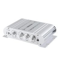 ราคา แอมป์ขยายเสียงสเตอริโอติดรถยนต์ 12V 400 วัตต์ 2.1 แชนแนล คลาส A/B (55804573519)