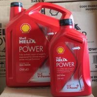 ราคา Shell Helix Power OW-40 น้ำมันเครื่องสังเคราะห์แท้ Helix Power ดีเซล 0W-40 (6 ลิตร)+ 1ลิตร (3017146485)