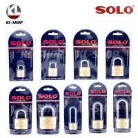 ราคา กุญแจ SOLO ของแท้ 25-50 มม. กุญแจทองเหลือง แม่กุญแจ โซโล รุ่น 84,84L (29304408758)