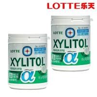 ราคา 5 กระป๋องนําเข้าจากเกาหลี LOTTE LOTTE Alpha Xylitol หมากฝรั่ง Mint Sandwich ลูกอมลมหายใจสดชื่น 11-19vk (45701738909)