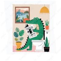 ราคา ผ้าเช็ดเลนส์ แว่นตา ผ้าไมโครไฟเบอร์ ไม่ทิ้งรอย ลายการ์ตูน เช็ดมือถือ เช็ดกล้อง มีของพร้อมส่ง ภาพจระเข้ Crocodile Break (25745559808)