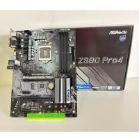 ราคา 1151V2 ASROCK Z390 PRO4 พร้อมฝาหลัง ครบกล่อง (27655066256)