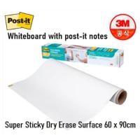 ราคา 3M Post-It Dry Erase ไวท์บอร์ดแบบยืดหยุ่น 3 ฟุต x 2 ฟุต (1 ม้วน) - Stain-Proof Quick Transform (27936709811)