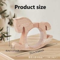 ราคา ไม้เนื้อแข็งกระปุกออมสินม้าน่ารักใสเหรียญวางกล่องไม่สามารถป้อนเท่านั้นโชคดีเงินเปลี่ยนกล่องไม้กระปุกออมสิน (49954588307)