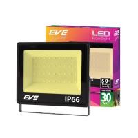 ราคา โคมฟลัดไลท์ LED 30W Warm White EVE LIGHTING รุ่น BEST 30W WW สีดำ (50904982738)