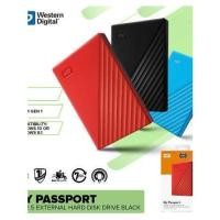 ราคา Western Digital HDD 1TB External Harddisk รุ่น My Passport ฮาร์ดดิสก์ความเร็วสูง (23681771070)