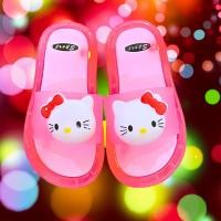 ราคา (รูปถ่ายจริง) รองเท้าแตะสําหรับเด็กผู้หญิงที่มีไฟกระพริบเรืองแสงรูปคิตตี้และกระต่ายน่ารักคุณภาพสูงอายุการใช้งานแบตเตอรี่ยาวนาน (24381527108)