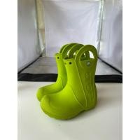 ราคา (B022)รองเท้าบูทcrocsเด็กมือ2ของแท้ พร้อมส่ง รองเท้าแบรนด์เด็กมือสองของแท้ (41674576276)