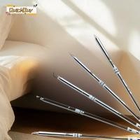 ราคา QuickBuy>T12 I ILS J02 JL02 K KU หัวแร้งเคล็ดลับสําหรับ Hakko Fx951 DIY T12 ไฟฟ้าหัวแร้งสถานีบัดกรีเครื่องมือเชื่อม (52754964345)