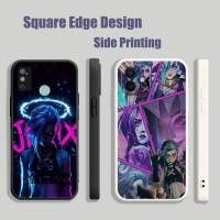 ราคา เคสสําหรับRealme C2 C3 8 8i 7i C35 C30 Pro jinx league of legends DJP11 เคสโทรศัพท์ขอบสี่เหลี่ยม (43578204382)