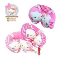 ราคา หมอนรองคอคิตตี้ หมอนตัวยูติตตี้ หมอนรองคอHELLO KITTY (6614235347)