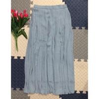 ราคา กระโปรง​บาน​อัด​พลีท​ uniqlo​ สีฟ้า (26569114599)