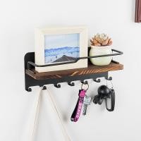 ราคา ตะขอกุญแจประตูแขวนผนังชั้นวางกุญแจแขวนผนังประตูทางเข้าแขวนผนังชั้นวางมัลติฟังก์ชั่ทางเข้าการจัดเก็บเครื่องประดับ-บีเจ (43327413547)