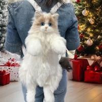 ราคา [เหมยฟู่ยี่] น่ารักจําลองออกแบบกระเป๋าเป้สะพายหลังผู้หญิงนุ่มตุ๊กตาอินเทรนด์กระเป๋าเป้สะพายหลังกระเป๋าสําหรับนักเรียนหญิงส (57005505436)