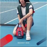 ราคา แท้⭐️ Starbucks® FILA Bucket Bag กระเป๋าผ้าสตาร์บัคส์ คอลเลคชัน FILA ทรงจีบ สีแดง-น้ำเงิน แถมถุงกระดาษสตาร์บัคส์ (15199041947)