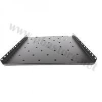 ราคา ถาดตู้ RACK 43cm สำหรับตู้ RACK 6U-42U ลึก 60cm. สีดำ HYPERLINK (26989767377)