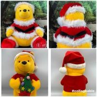 ราคา ตุ๊กตาหมีพูห์ แต่งชุดซานตาครอส คริสต์มาส ขนาด 15 นิ้ว (29069706675)