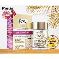 ราคา Roc Retinol Correxion Line Smoothing Night Serum 30 Capsules เรตินอล ไนท์ เซรั่ม แคปซูล From USA (20989884921)